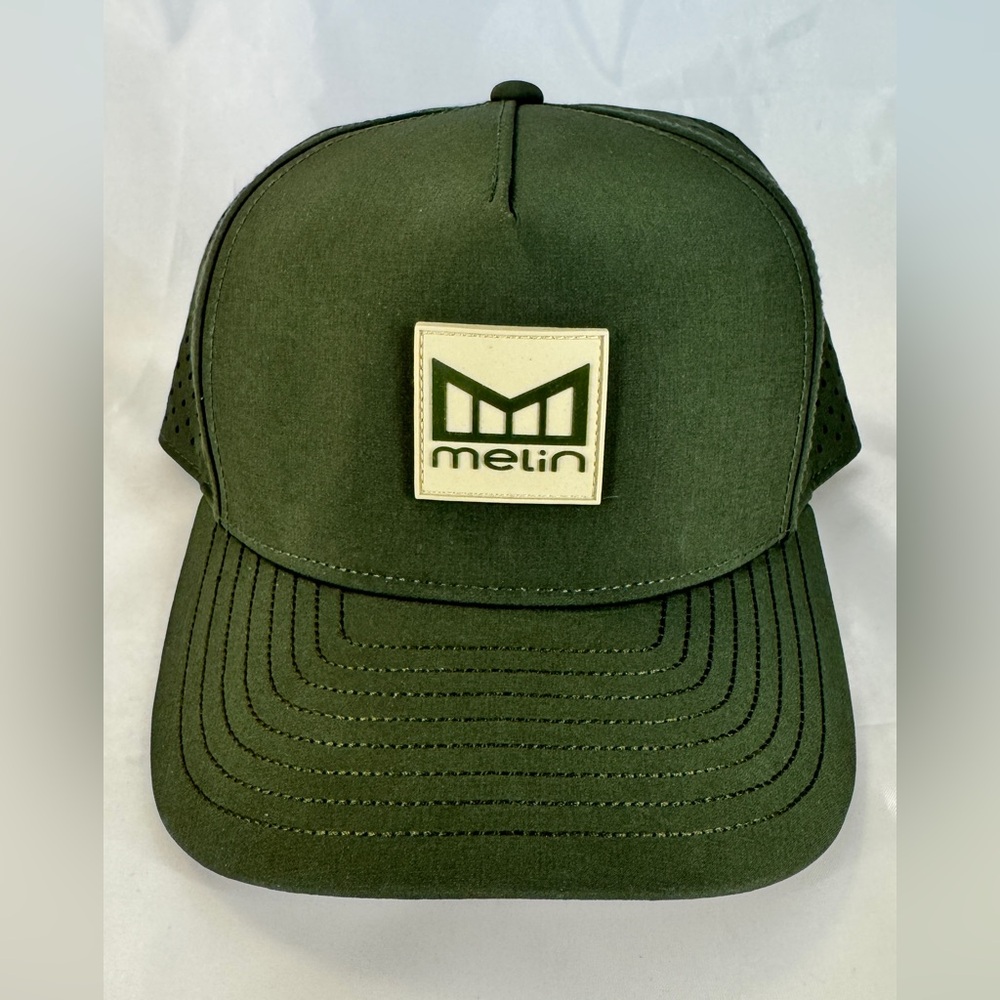 Sold! Melin Odysea Stacked Hydro Hat Snapback Cap Classic Size Canopy / Khaki - Picture 9 of 9